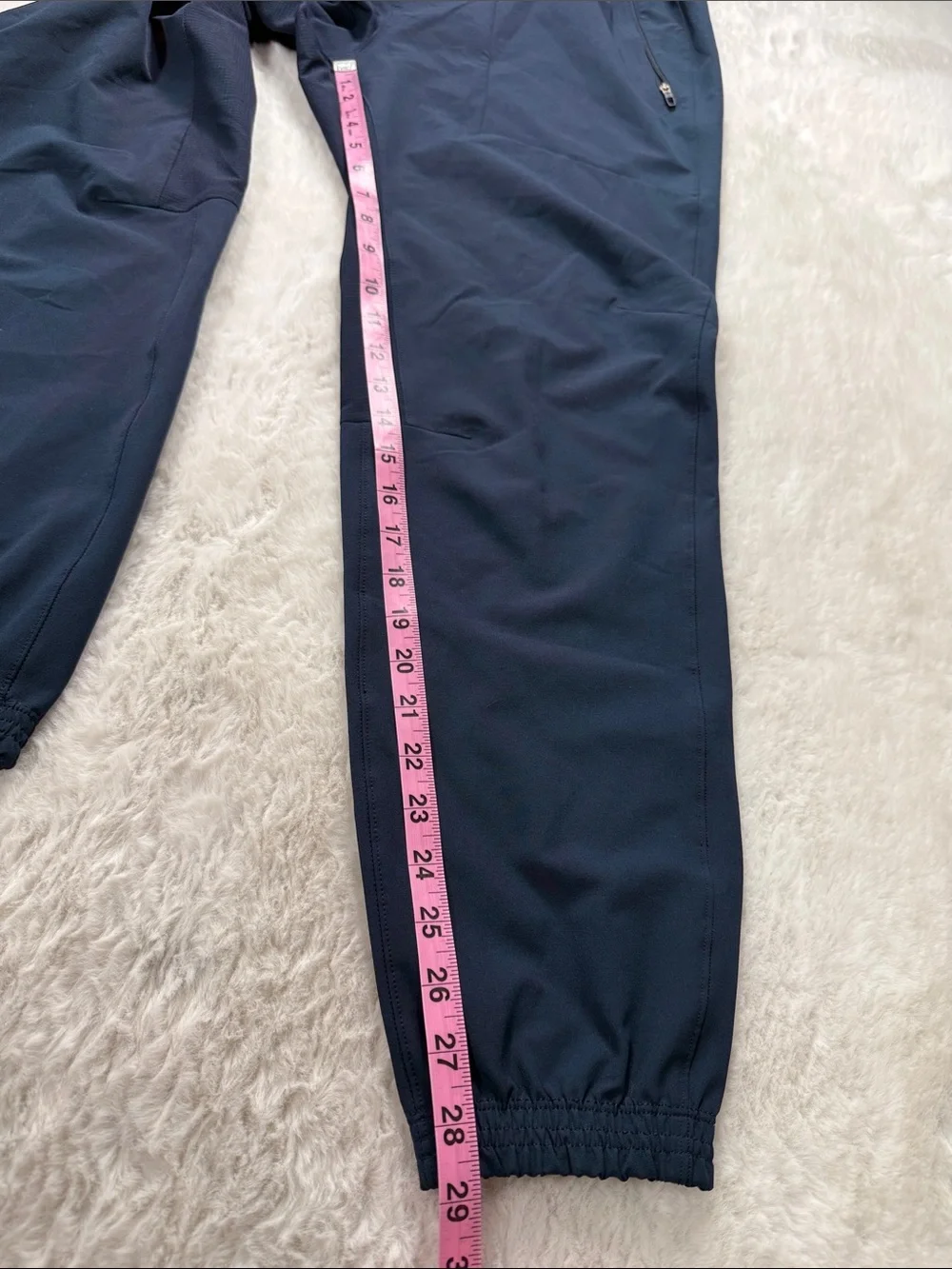 Lululemon License to Train Jogger Men L Blue M5AEGS Workout Athletic LTT Pants